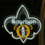 The bright lights and neon of Bourbon Street are as much a part of the nighttime vibe of the New Orleans French Quarter as the music. - photos by Joe Alexander