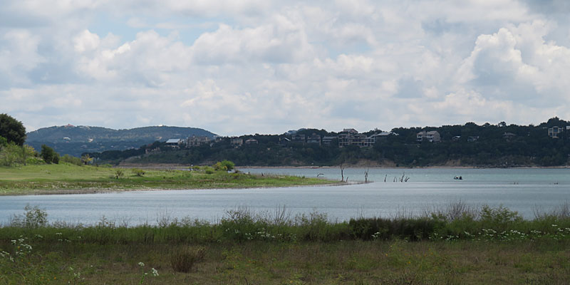 Potter’s Creek Park is on the north side of Canyon Lake on Comal County, Texas.