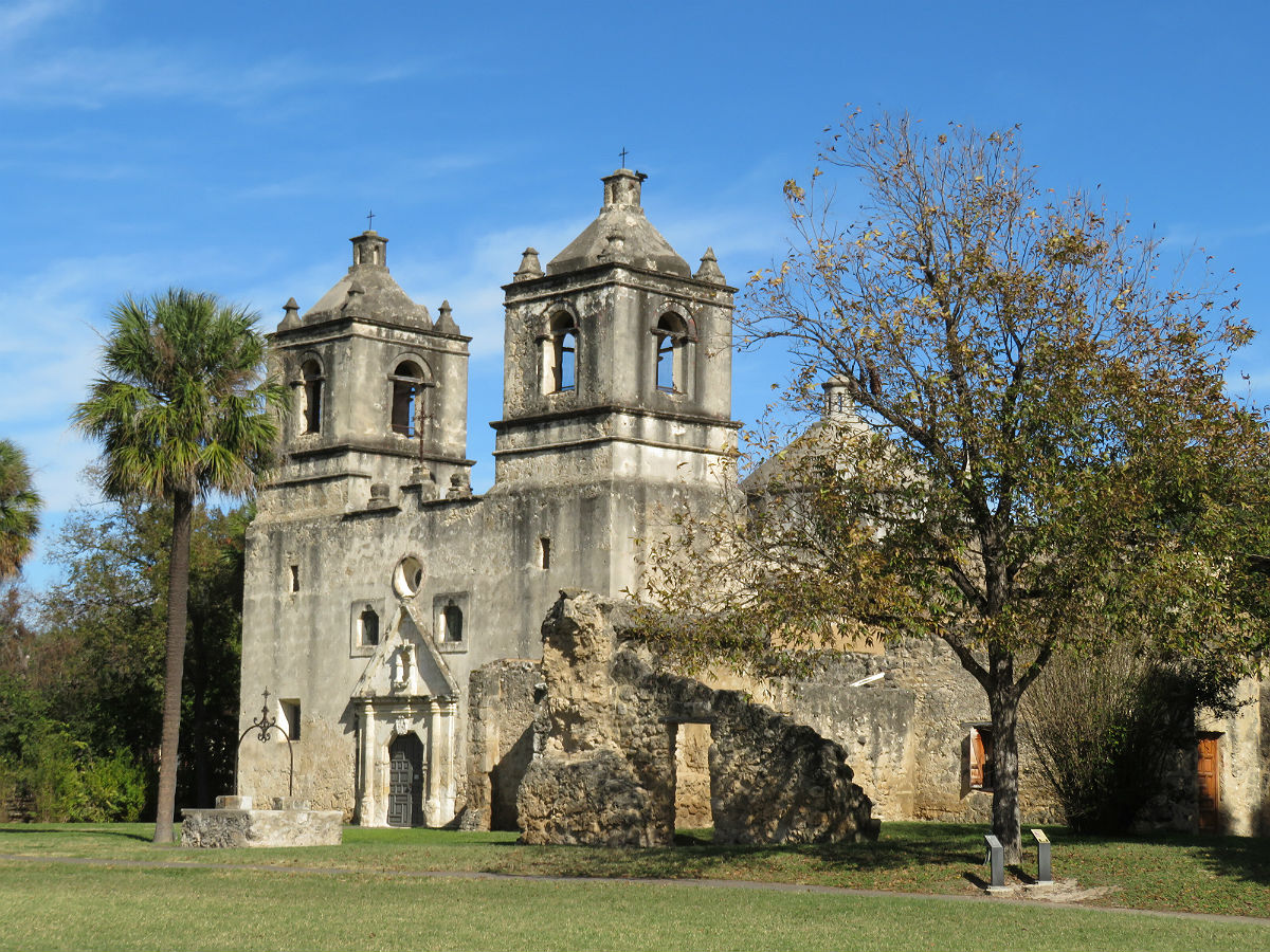 Mission Concepcion is part of the San Antonio Missions National Historic Park.