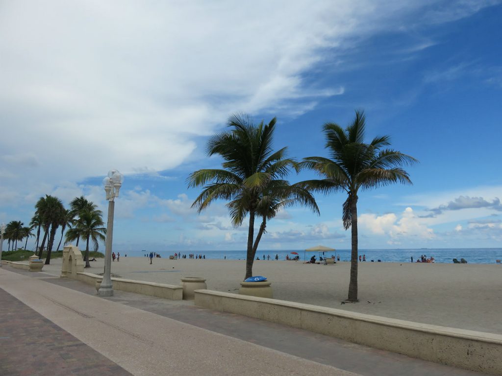 Surf, sun and sharks at Hollywood Beach, Florida. - photos by Joe Alexander