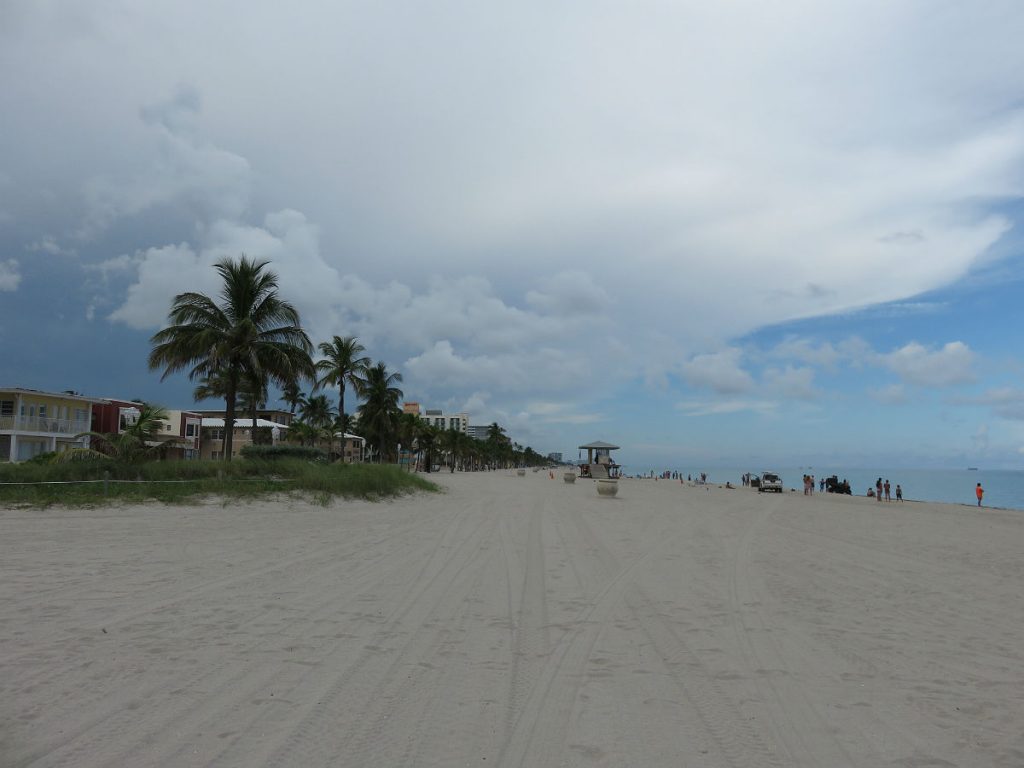 Surf, sun and sharks at Hollywood Beach, Florida. - photos by Joe Alexander