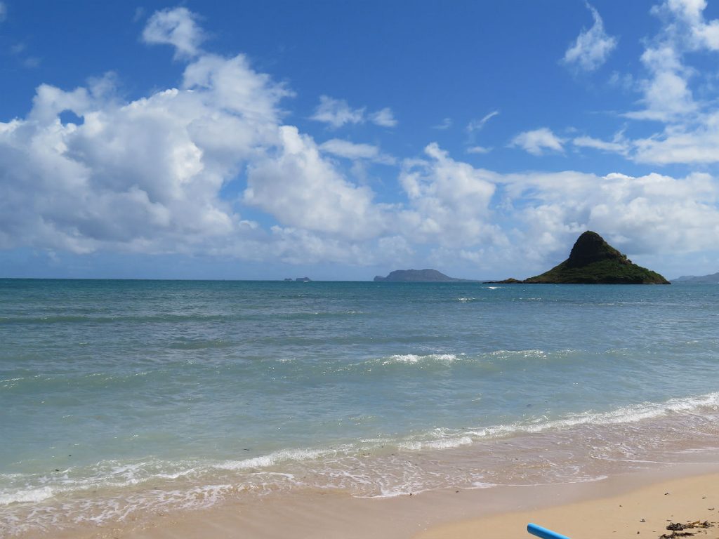 Following the Kamehameha Highway along the northeast coast of Oahu, Hawaii. Sandy beaches, rocky coastlines, scenic islands, mountains, rain forests, sunshine and storm clouds all come together. - photos by Joe Alexander