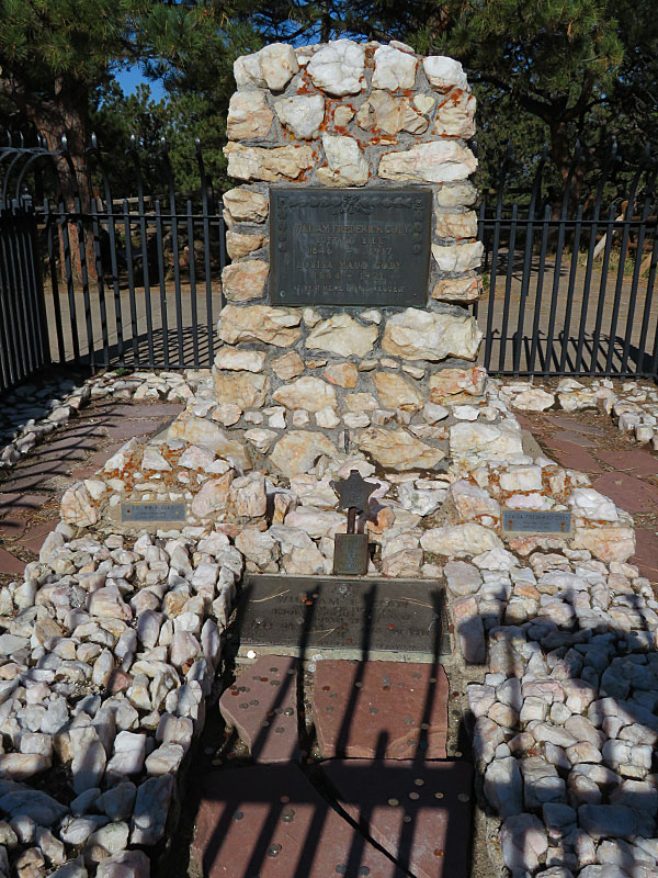 Buffalo Bill’s grave is on Lookout Mountain in the Colorado Rocky Mountains. The site overlooks Denver and Golden, Colorado. - photos by Joe Alexander
