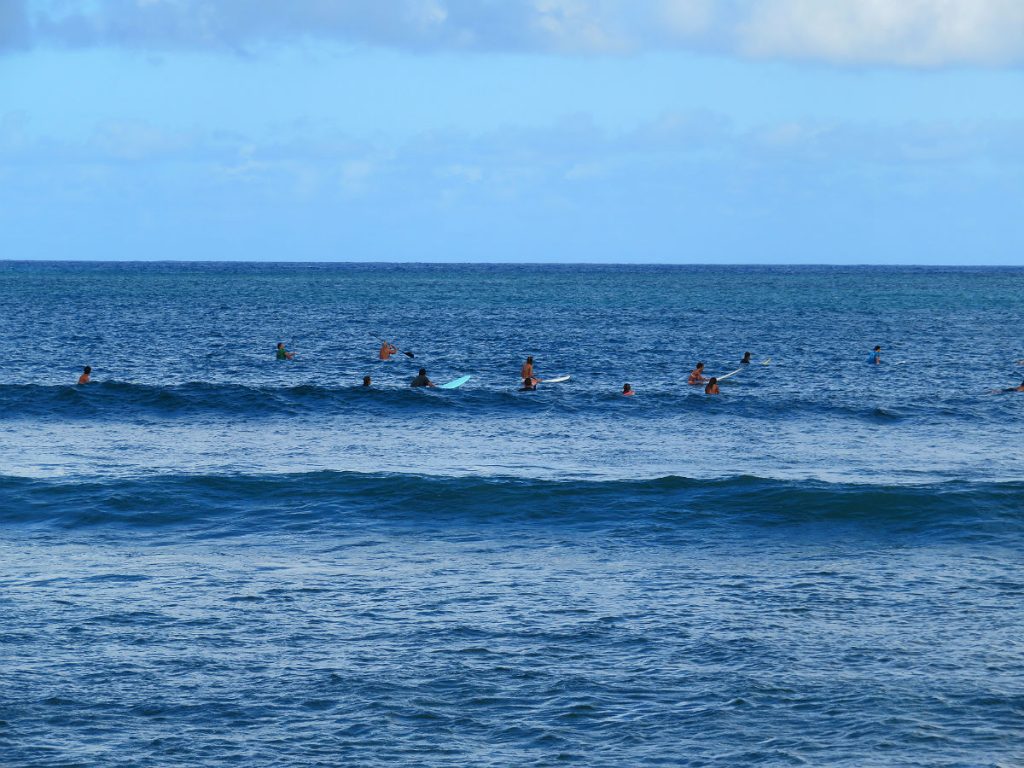 The North Shore of Oahu includes the legendary Hawaiian surfing hot spots of Sunset Beach and the Bonzai Pipeline. - photos by Joe Alexander