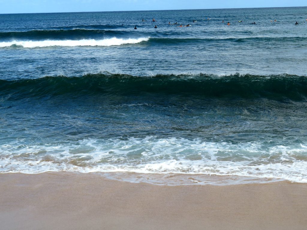 The North Shore of Oahu includes the legendary Hawaiian surfing hot spots of Sunset Beach and the Bonzai Pipeline. - photos by Joe Alexander