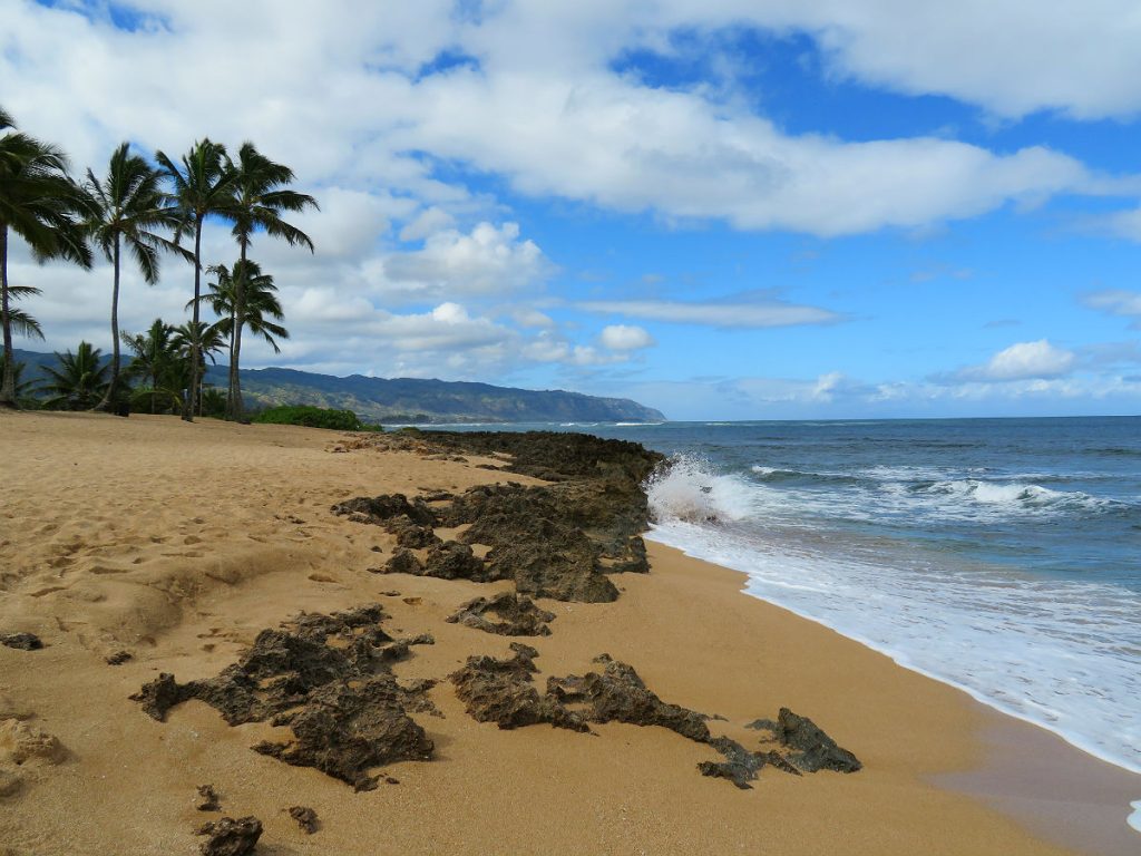 The North Shore of Oahu includes the legendary Hawaiian surfing hot spots of Sunset Beach and the Bonzai Pipeline. - photos by Joe Alexander
