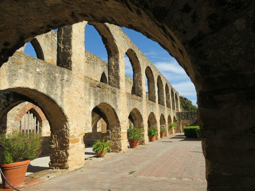 San Jose is one of the famous Spanish missions of San Antonio. It is south of downtown and just steps from the San Antonio River.