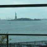Riding on the Staten Island Ferry and taking in the Statue of Liberty on a drizzly, gray day in New York. - photos by Joe Alexander