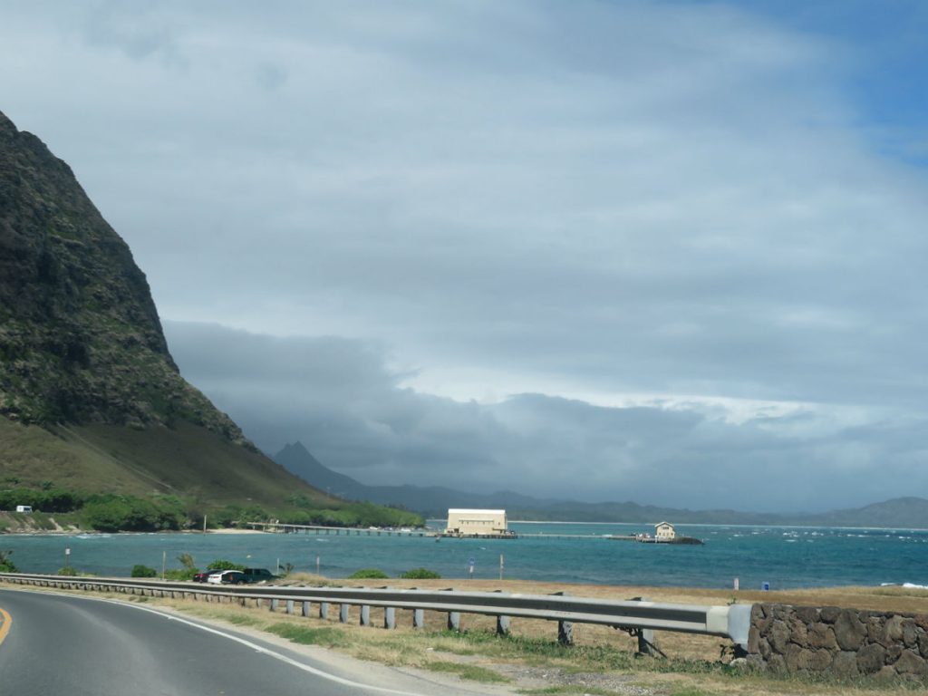 The dramatic meeting of old volcanoes and Pacific waves shape the windward beaches of Oahu, Hawaii. - photos by Joe Alexander