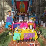 An altar at Muertos Fest at La Villita in downtown San Antonio on Saturday, Oct. 28, 2017.