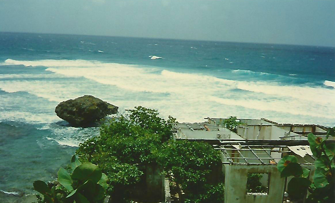 Bathsheba on the Atlantic Coast of Barbados.