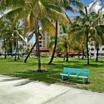 Lummus Park runs along the beach from 5th to 15th street in the Deco District of Miami Beach, Florida. - photos by Joe Alexander