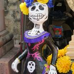 Skulls at Muertos Fest at La Villita in downtown San Antonio on Saturday, Oct. 28, 2017.