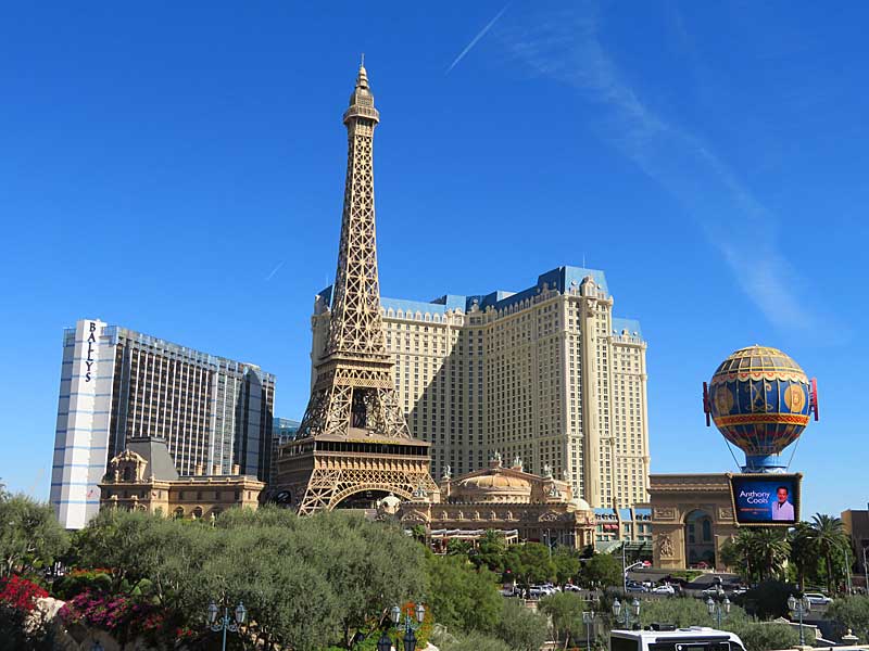 Paris Casino in Las Vegas. - photo by Joe Alexander