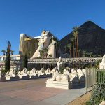 The Egyptian-inspired Luxor Casino is almost at the southern end of the Las Vegas Strip. - photo by Joe Alexander