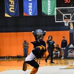 Xpogo performed at halftime of the UTSA men's basketball game on Thursday, Jan. 30, at the UTSA Convocation Center. - photo by Joe Alexander