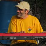 Chris Cuevas Project played for National Armadillo Day on Saturday, May 25, 2019, at Burleson Yard Beer Garden in San Antonio. - photo by Joe Alexander