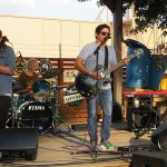 Chris Cuevas Project played for National Armadillo Day on Saturday, May 25, 2019, at Burleson Yard Beer Garden in San Antonio. - photo by Joe Alexander