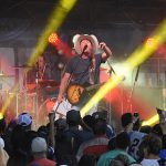 Texas country music legend Kevin Fowler played at Wolff Stadium after the San Antonio Missions game on July 3, 2019. - photo by Joe Alexander