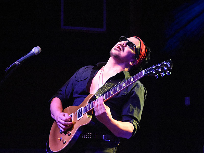 Ruben V, a singer, song-writer and guitarist, recorded a live show on Friday, May 24, 2019, in his adopted hometown of San Antonio. - photo by Joe Alexander