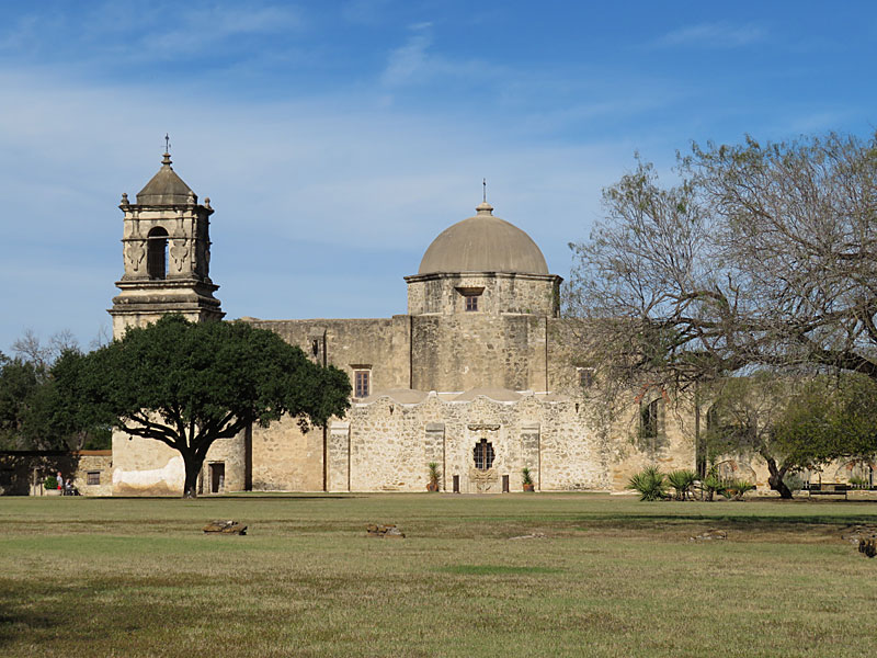 Mission San Jose in San Antonio, Texas. - photo by Joe Alexander