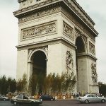 Paris, France. Arc De Triomphe.