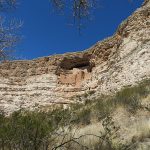 Montezuma Castle National Monument is a park that includes cliff dwellings near Camp Verde, Arizona. - photo by Joe Alexander