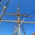 The three-masted sailing ship ELISSA was built in Scotland in 1877 and now calls Galveston home. ELISSA is the Official Tall Ship of Texas. - photo by Joe Alexander