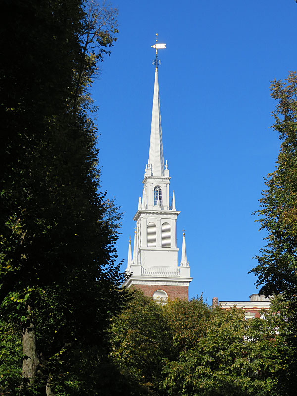 The Old North Church on the Boston Freedom Trail. - photo by Joe Alexander