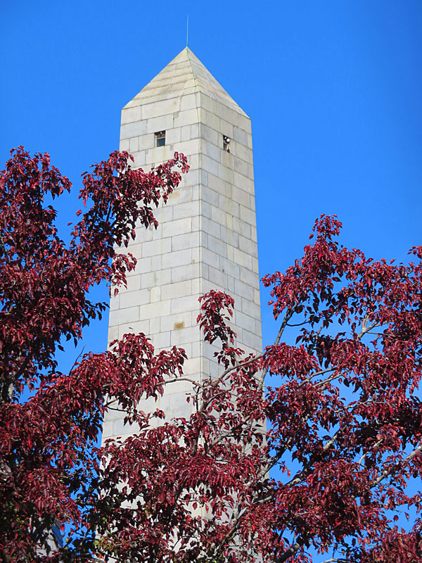 Bunker Hill Monument on Boston's Freedom Trail. - photo by Joe Alexander