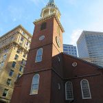 The Old South Meeting House, where the Boston Tea Party was planned in 1773. - photo by Joe Alexander