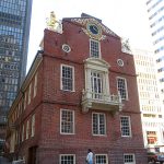 The Old State House in downtown Boston was built in 1713. - photo by Joe Alexander